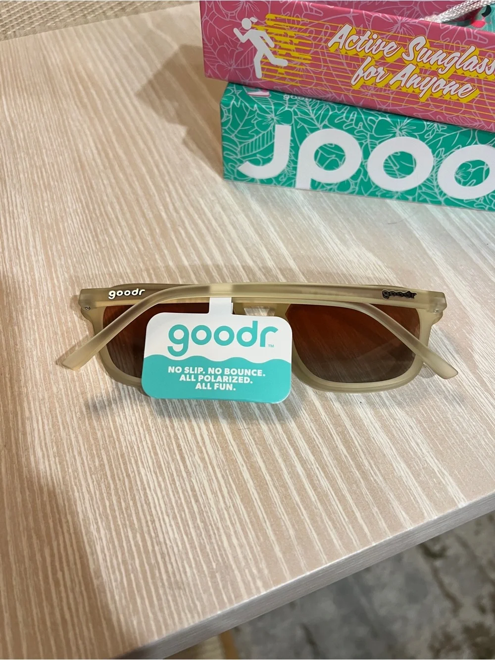 NWT Goodr Retro G Polarized Sunglasses – Impromptu Disco Nap – New in Box